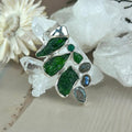 Chrome Diopside And Labradorite Jewellery