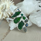Chrome Diopside And Labradorite Jewellery
