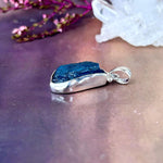 Neon Apatite Freeform Raw Pendant