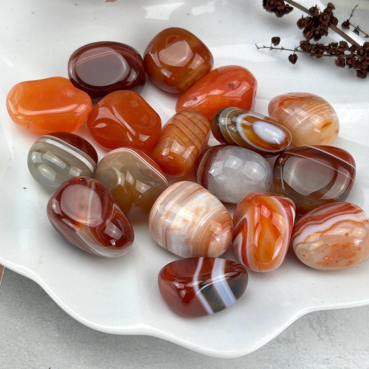 Carnelian Tumble Stone
