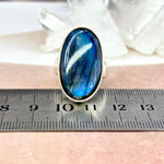 Size O Labradorite Ring