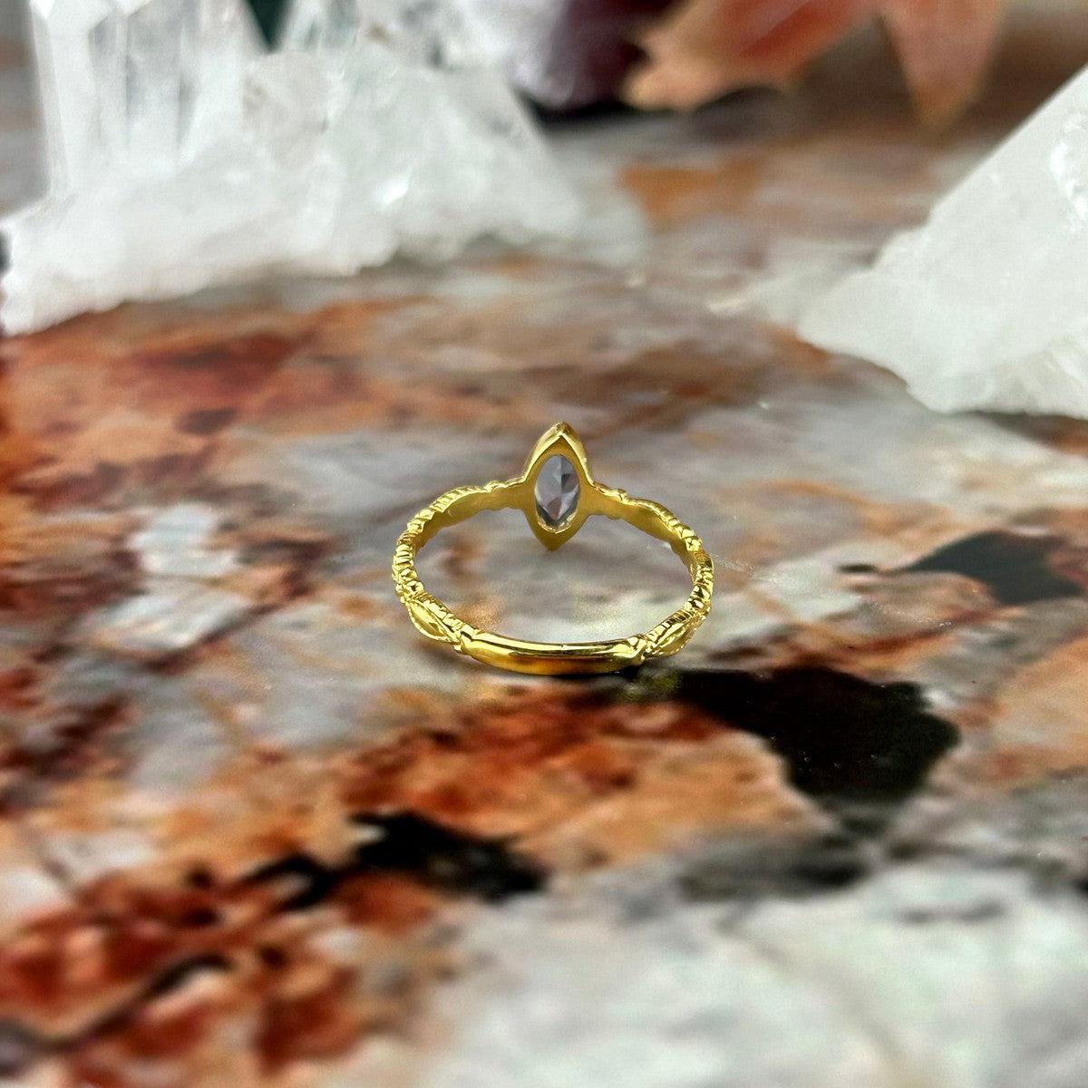 Violet Stone Ring