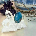 Oval Apatite Ring