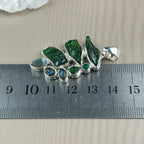 Rough And Polished Crystal Pendant