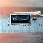 Men's Crystal Bar Pendant