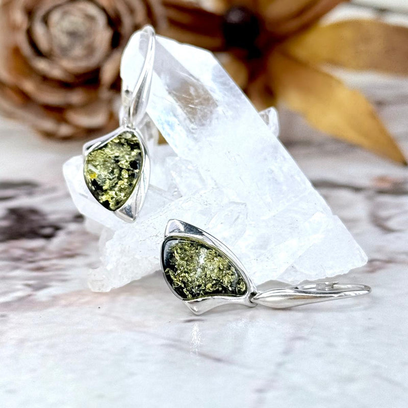 Baltic Green Amber Jewellery