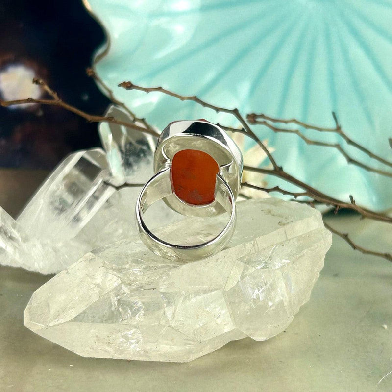 Organic Design Crystal Ring