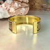 Gold Pagan Cuff Bracelet