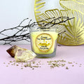 Citrine Crystal Candle