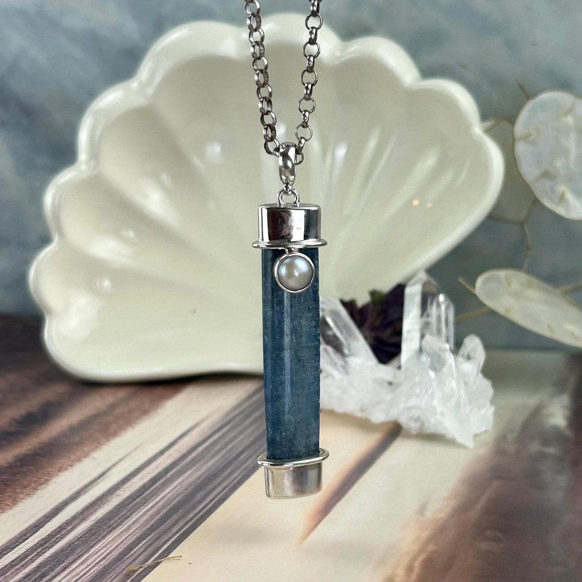 Crystal Wand In Sterling Silver 