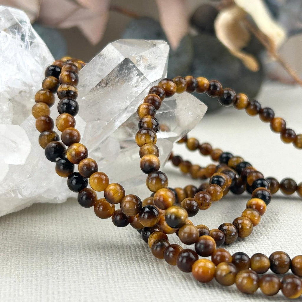 Tiger's Eye Beaded Bracelet