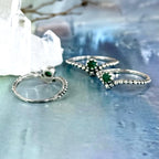 Emerald V Ring