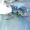 Emerald V Ring