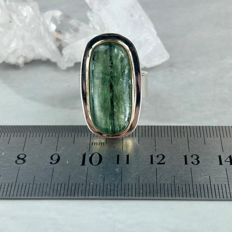 Crystal Bar Large Size Ring