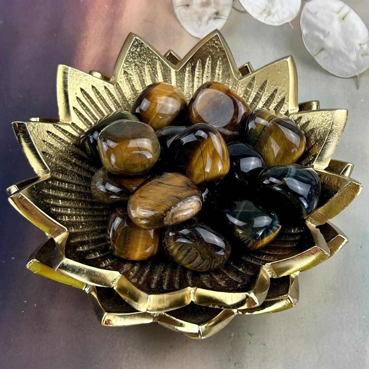 Blue And Gold Tiger's Eye