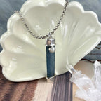Contemporary Two Stone Pendant