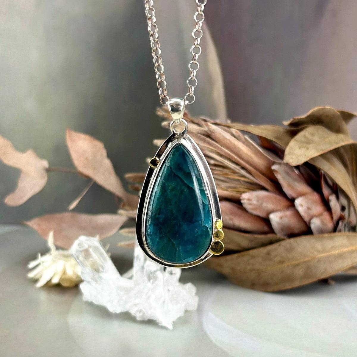 Apatite Crystal Necklace