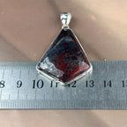 Australian Crystal In Silver Pendant