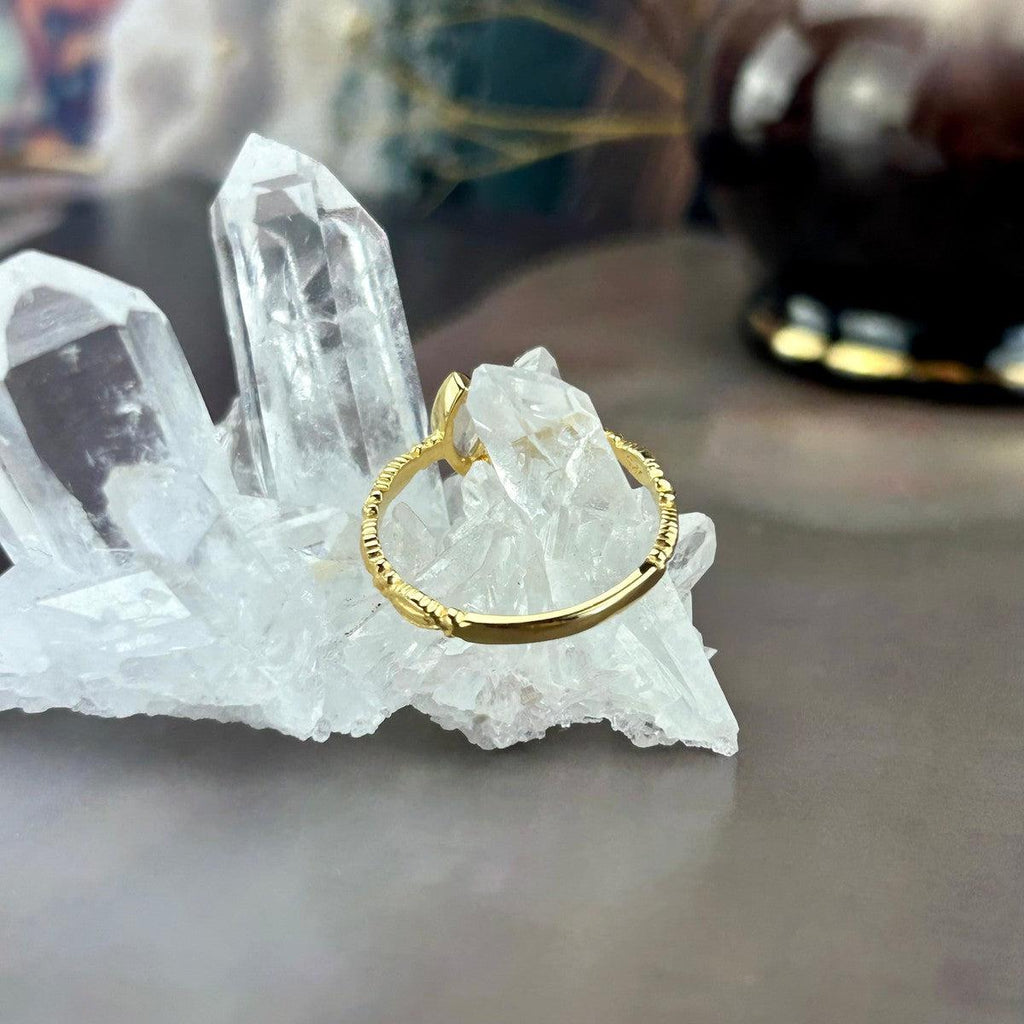 Petite Moonstone Ring