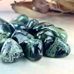 Green And Black Jasper Crystal