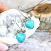 Amazonite Shield Earrings