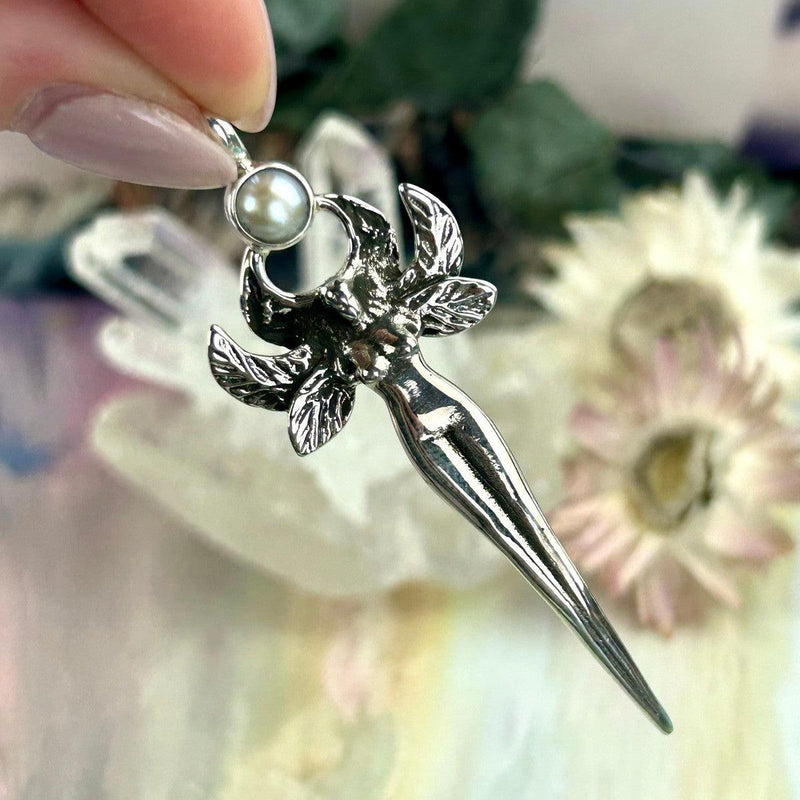 Sterling Silver Fairy Pendant