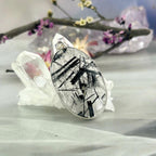 Tourmalated Quartz Oval Pendant