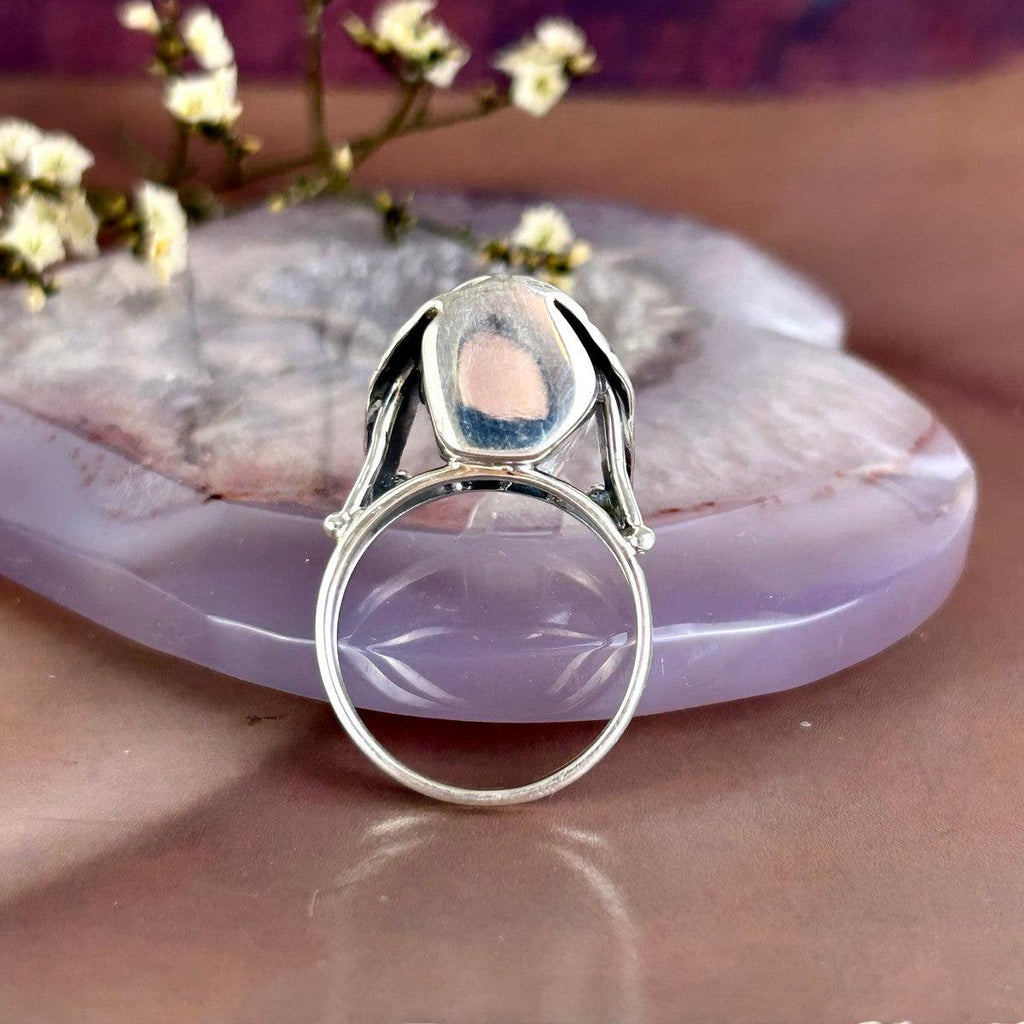 High Vibration Quartz Ring