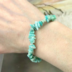 Green Crystal Bead Bracelet