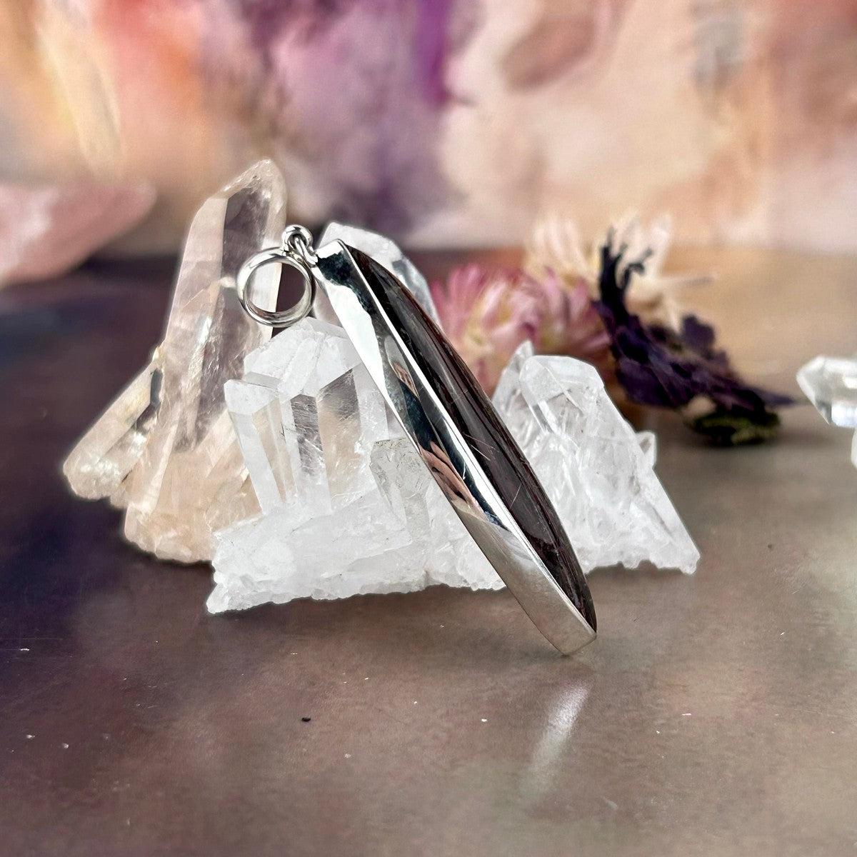 Red Rutile Quartz Crystal Jewellery
