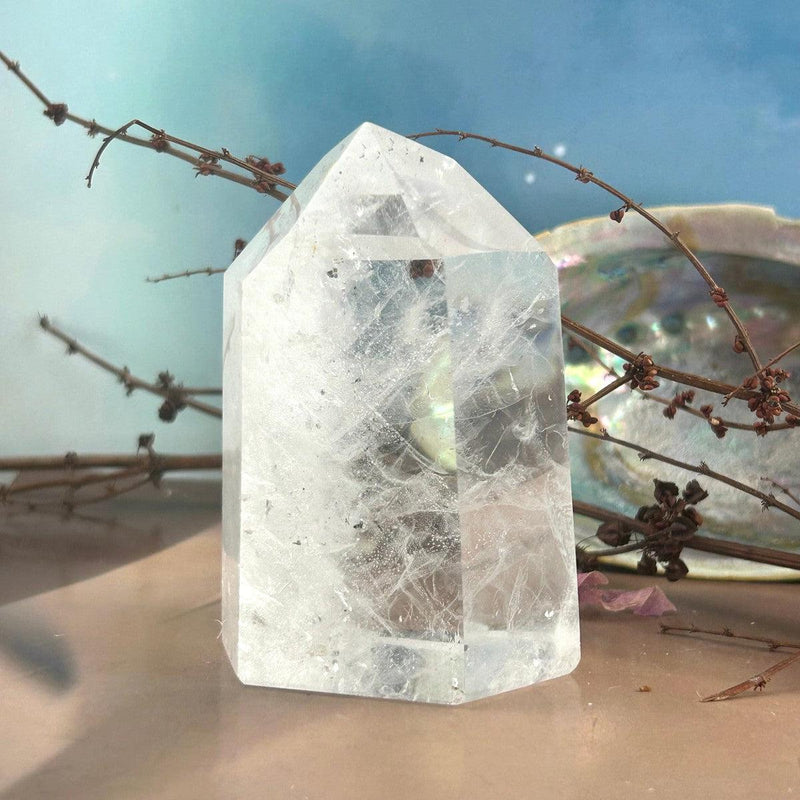 Quartz Crystal With Phantom Inclusions