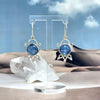 Blue Kyanite Drop Earrings