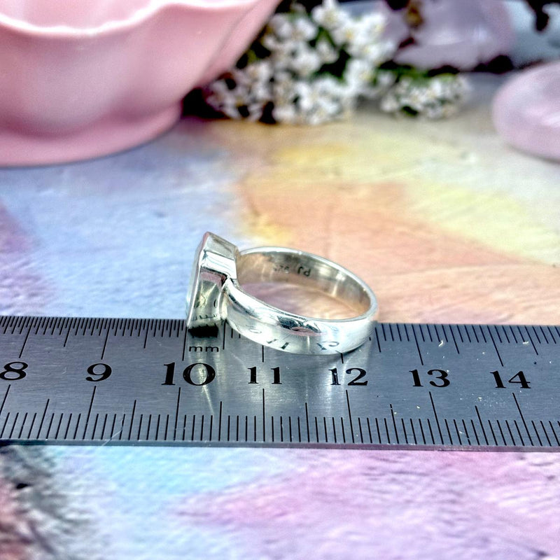 Size 8 Aquamarine Ring