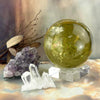 Lemon Quartz Crystal Sphere