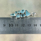 Combination Cut Crystal Pendant