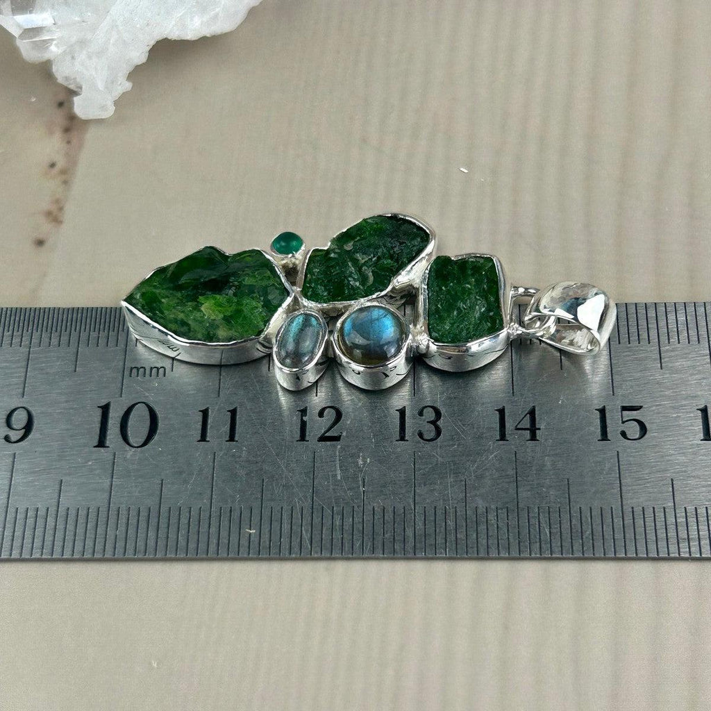 Bright Green Crystal Pendant