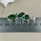 Bright Green Crystal Pendant
