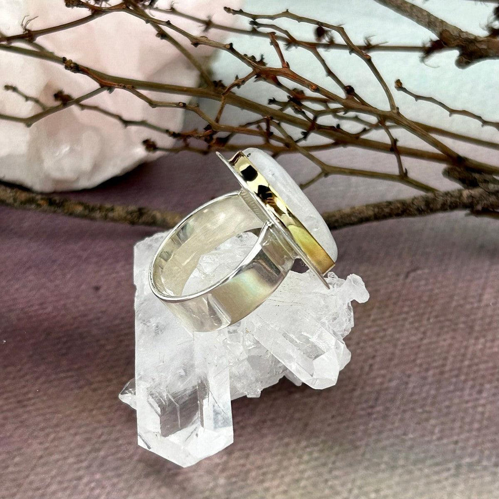 Moonstone Sterling Silver Ring