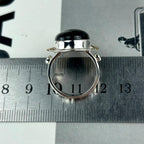 Tourmaline Black Ring