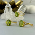 Peridot Gold Ring