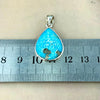 Pear Shaped Turquoise Pendant