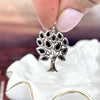 Baltic Green Amber Tree Pendant