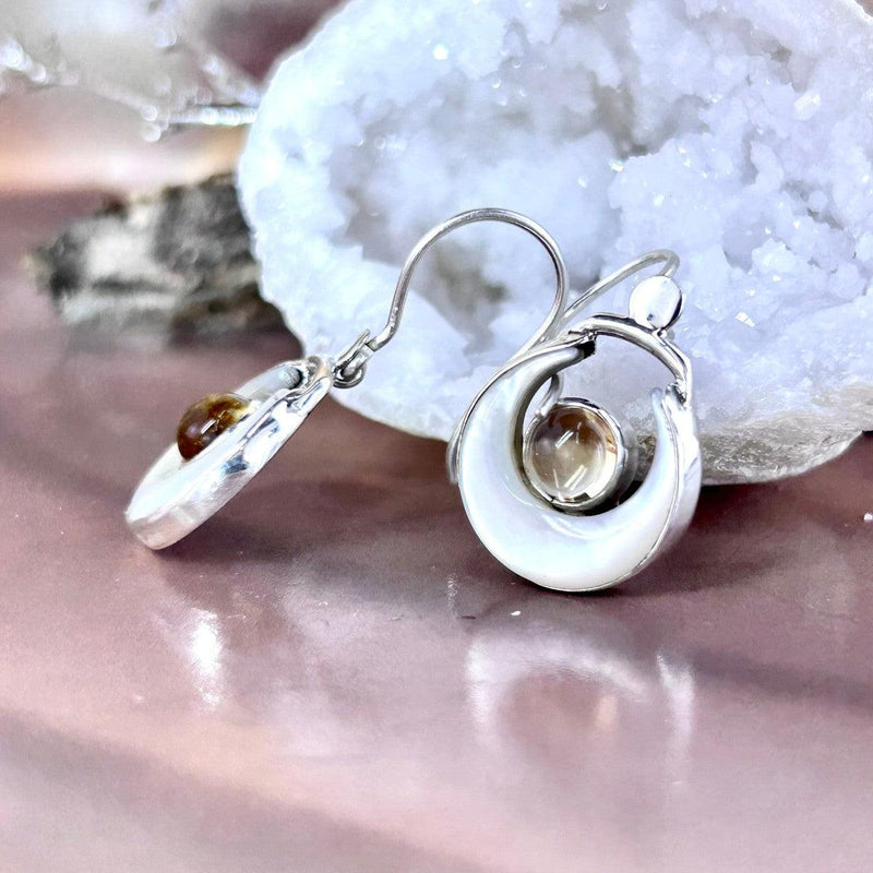 Citrine And Shell Jewelry