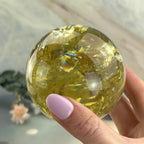 Crystal Ball With Rainbows
