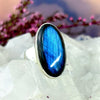 High Grade Labradorite Ring