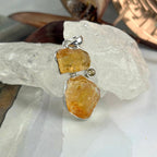 Golden Crystal Pendant