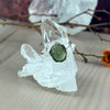 Freeform Moldavite Stone Ring