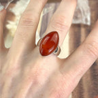 Size N Carnelian Ring
