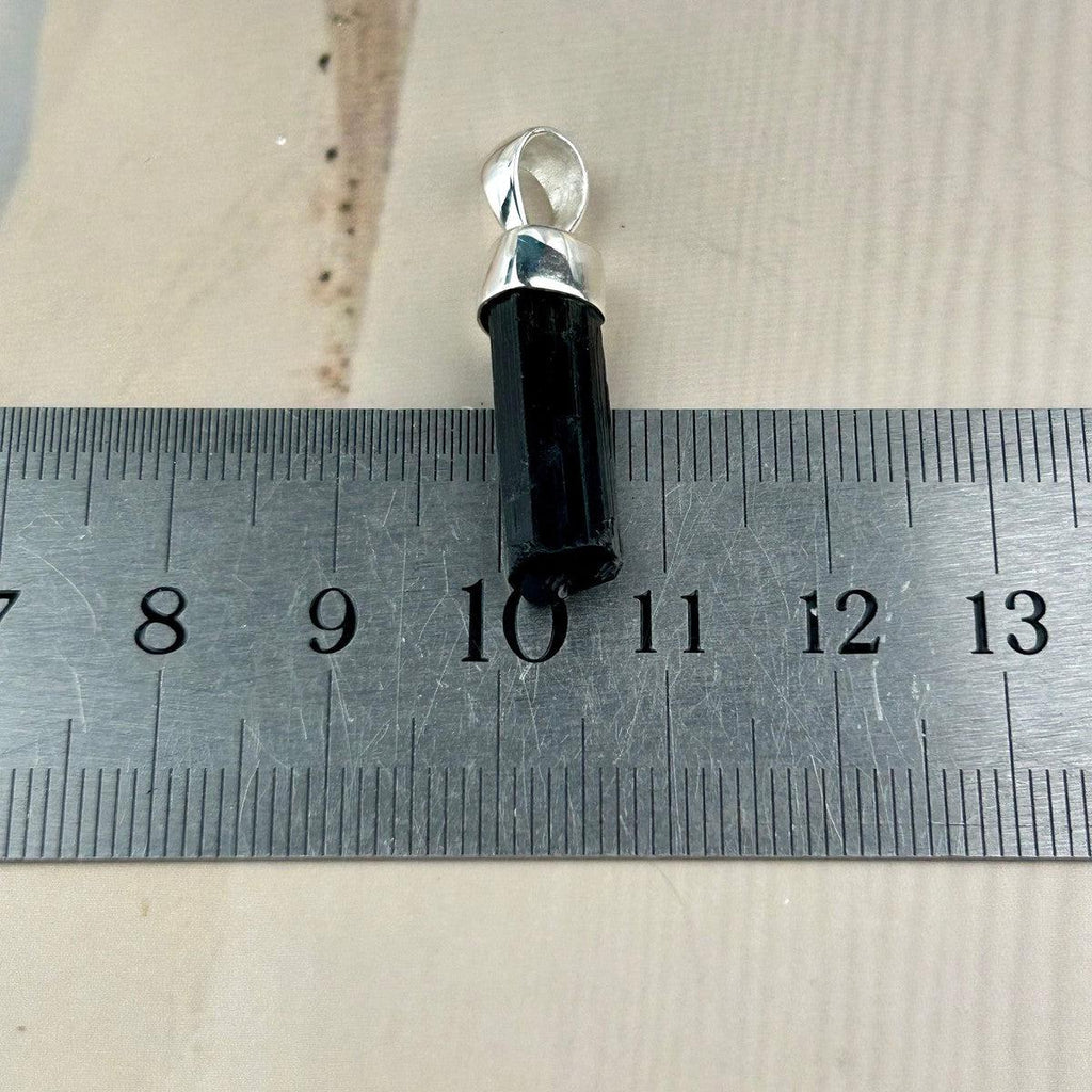 Small Black Tourmaline Pendant