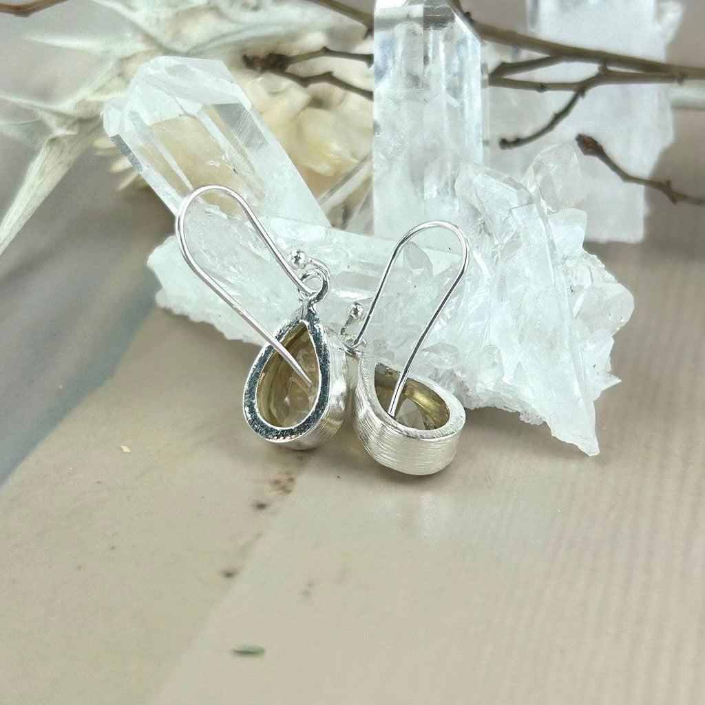 Yellow Crystal Earrings
